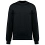 UNISEX OVERSIZED ECO-FRIENDLY CREW NECK SWEATSHIRT, Black