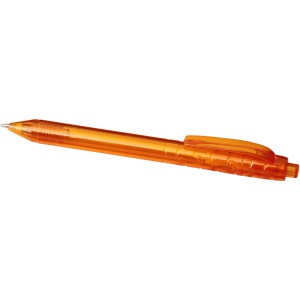 Vancouver recycled PET ballpoint pen, Transparent Orange (Plastic pen)