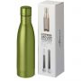 Vasa 500 ml copper vacuum insulated sport bottle, Green