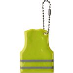 Vest shaped key holder, yellow (6333-06)