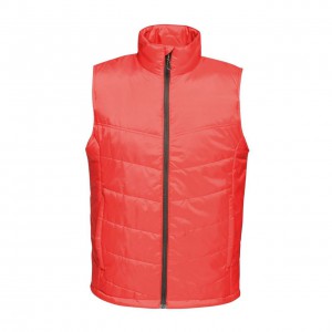STAGE II MEN - INSULATED BODYWARMER, Classic Red (Vests)