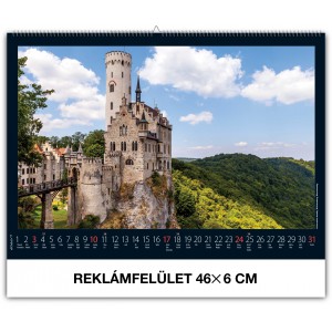 Wall calendar, Castles (Calendars)