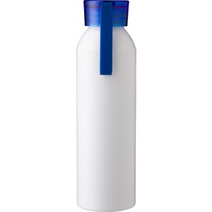 Recycled aluminium bottle (650 ml) Ariana, light blue (Water bottles)