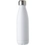 Stainless steel bottle (500 ml) Ramon, white