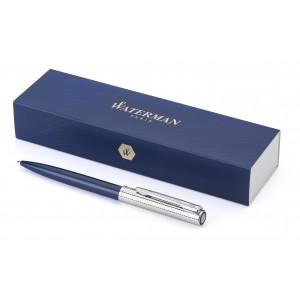 Waterman Allure Deluxe ballpoint, blue (Metallic pen)