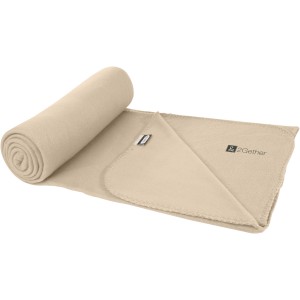 Willow RPET polar fleece blanket, Beige (Blanket)