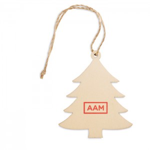 Wooden Tree shaped hanger, Wood (Decorations)