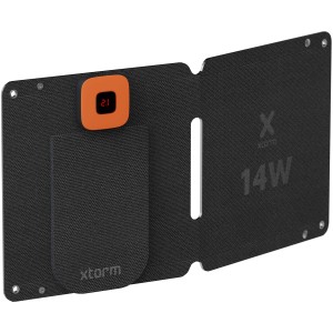 Xtorm XR2S14 SolarBooster 14W foldable solar panel, Solid bl (Powerbanks)