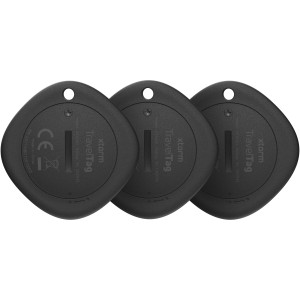 Xtorm XTAG01 3-piece travel tag, Solid black (USB accessories)