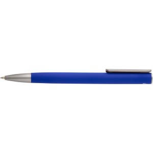 Ziggur aluminium ballpoint pen (blue ink), Blue (Metallic pen)