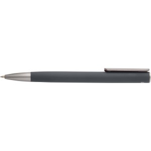 Ziggur aluminium ballpoint pen (blue ink), Storm grey (Metallic pen)