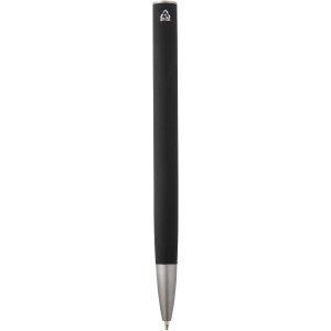 Ziguur recycled aluminium ballpoint pen (black ink), Solid b (Metallic pen)