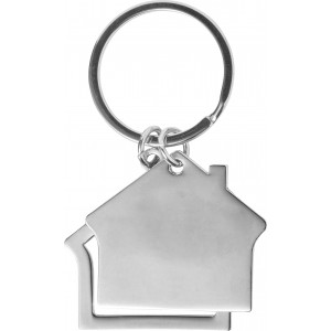 Zinc alloy key holder Amaro, silver (Keychains)