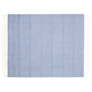 Zinnia summer blanket, Royal blue (Blanket)