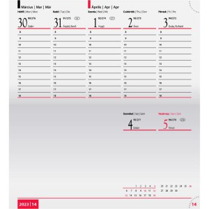Zsebnaptr fekv, zld (Calendars)